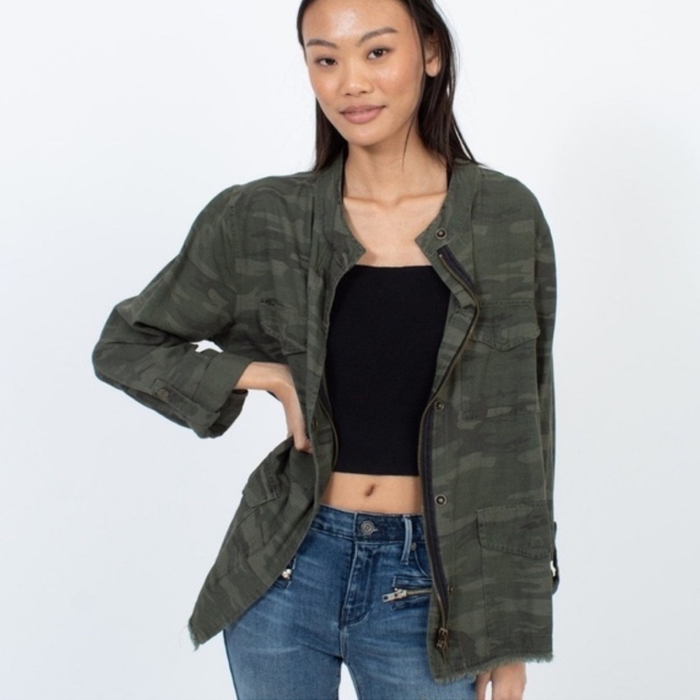 Sanctuary Camo utility jacket